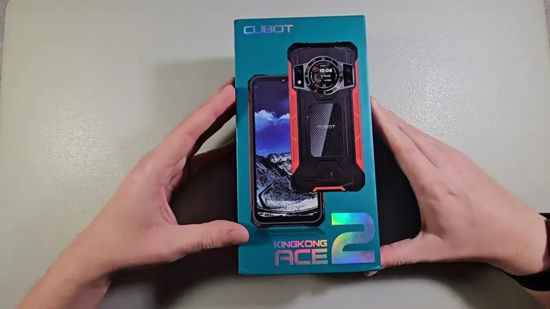 Smartphone Cubot KingKong Ace 2 6GB de RAM 128GB a Resistente a Queda, a Prova Dágua (Estoque no Brasil)