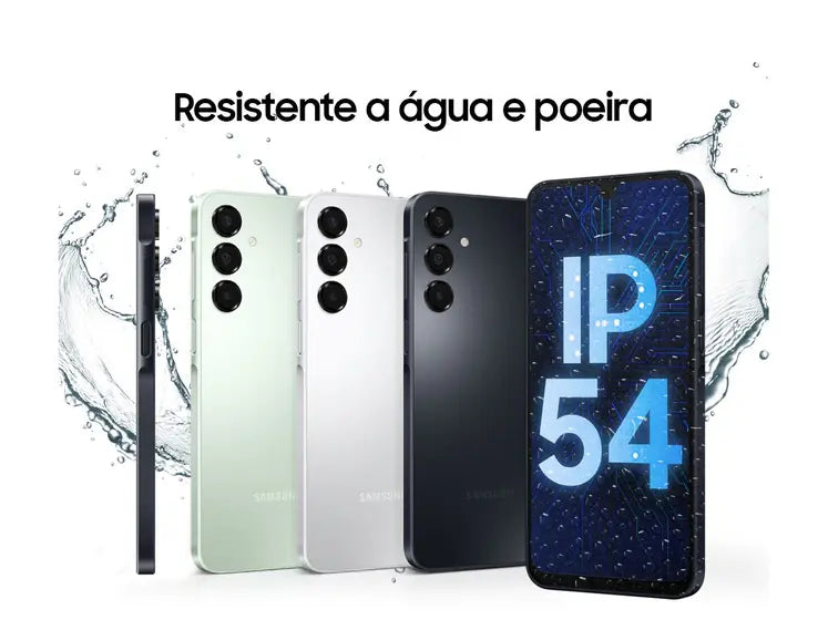 Celular Smartphone Samsung Galaxy A16 128GB Preto 4GB RAM 6,7" FHD+ Câmera Tripla de até 50MP + Selfie 13MP Bateria 5000mAh