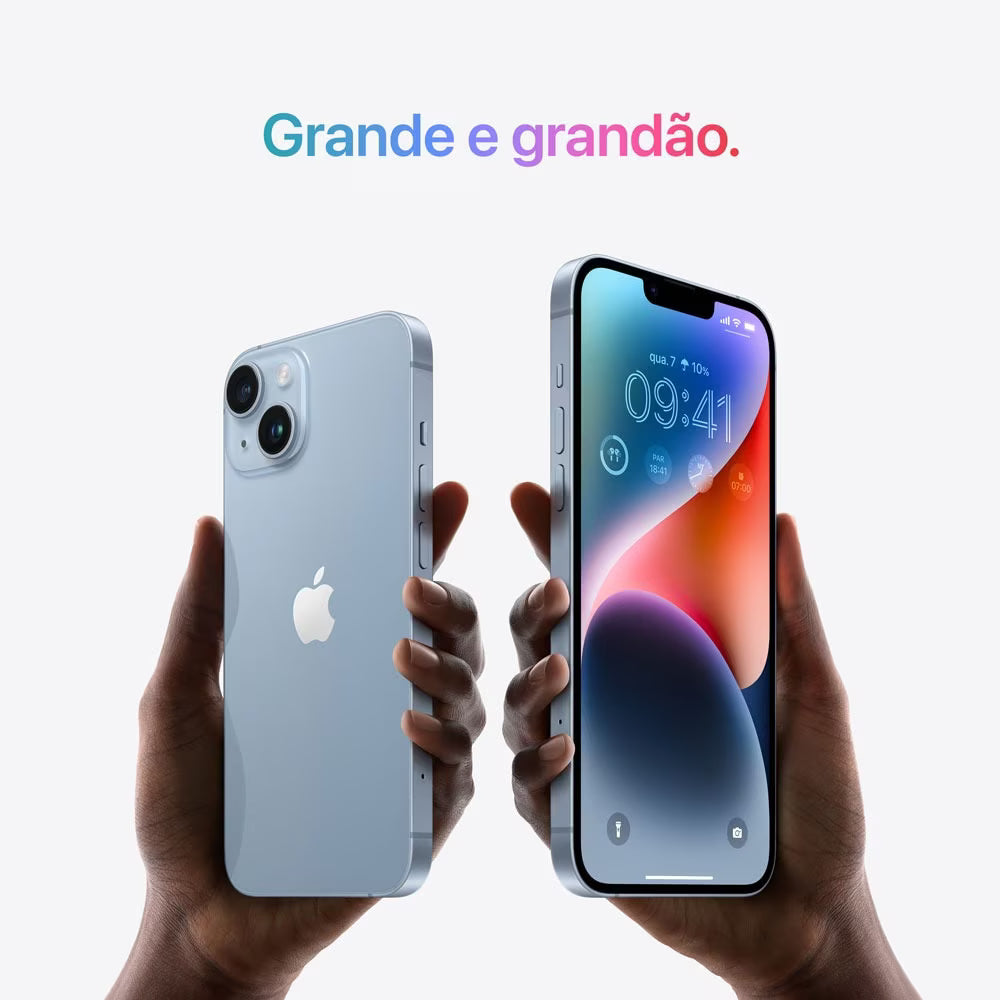 Apple iPhone 14 128GB Estelar (Branco)  6,1” 12MP - iOS 5G