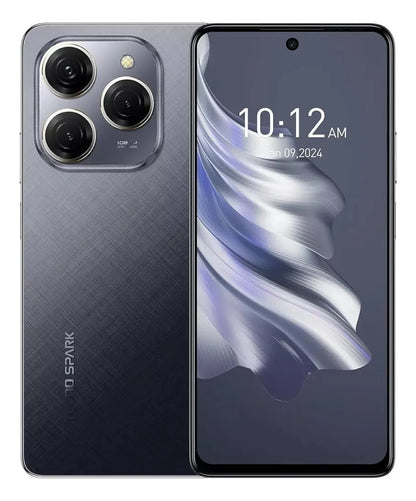 Smartphone Tecno Spark 20 Pro Dual SIM 256 GB preto 8 GB RAM - Câmera frontal de 32Mpx, Câmera traseira principal: 108 Mpx