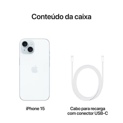 Apple iPhone 15 128GB Azul 6,1" 48MP iOS 5G