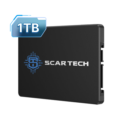 SSD ScarTech 1TB SATA III de 6Gbit/s 2,5 polegadas