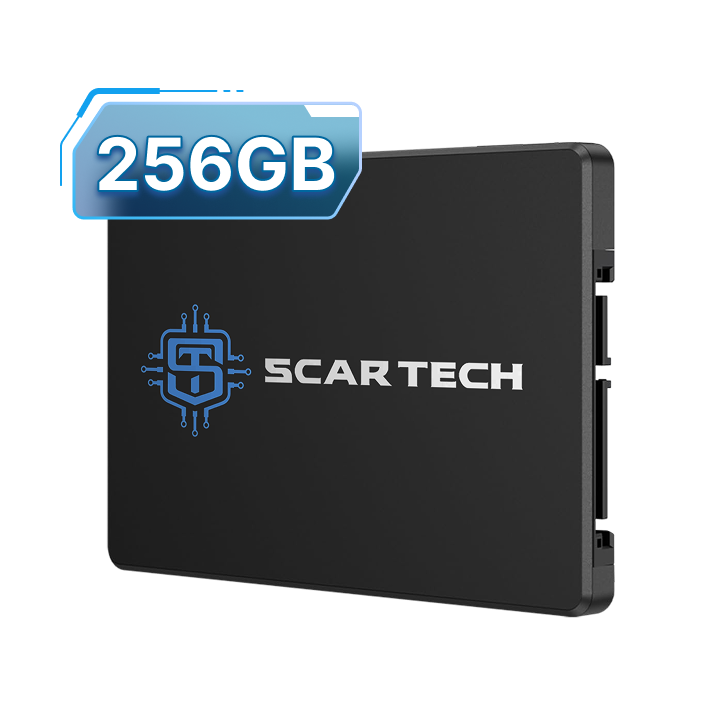 SSD ScarTech 256GB SATA III de 6Gbit/s 2,5 polegadas