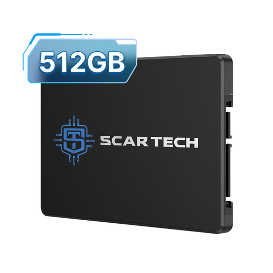 SSD ScarTech 512GB SATA III de 6Gbit/s 2,5 polegadas